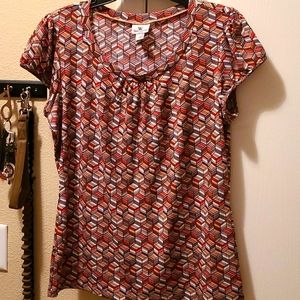 Worthington Short Cap Sleeves